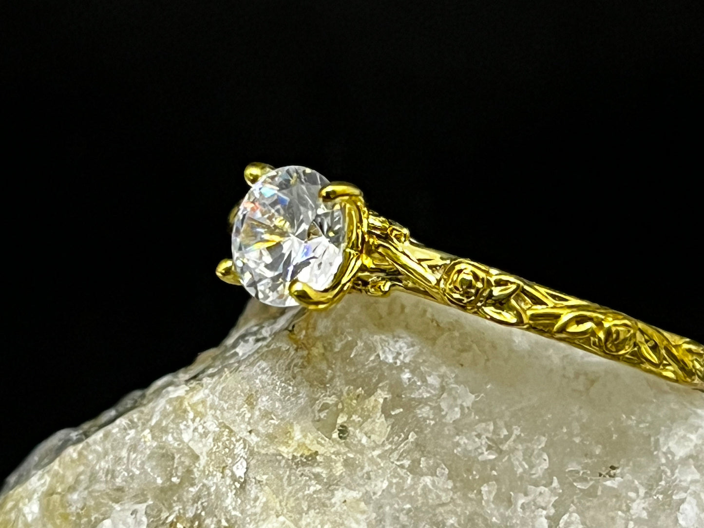 Bague Rose | Bijouterie Laurence Joaillerie