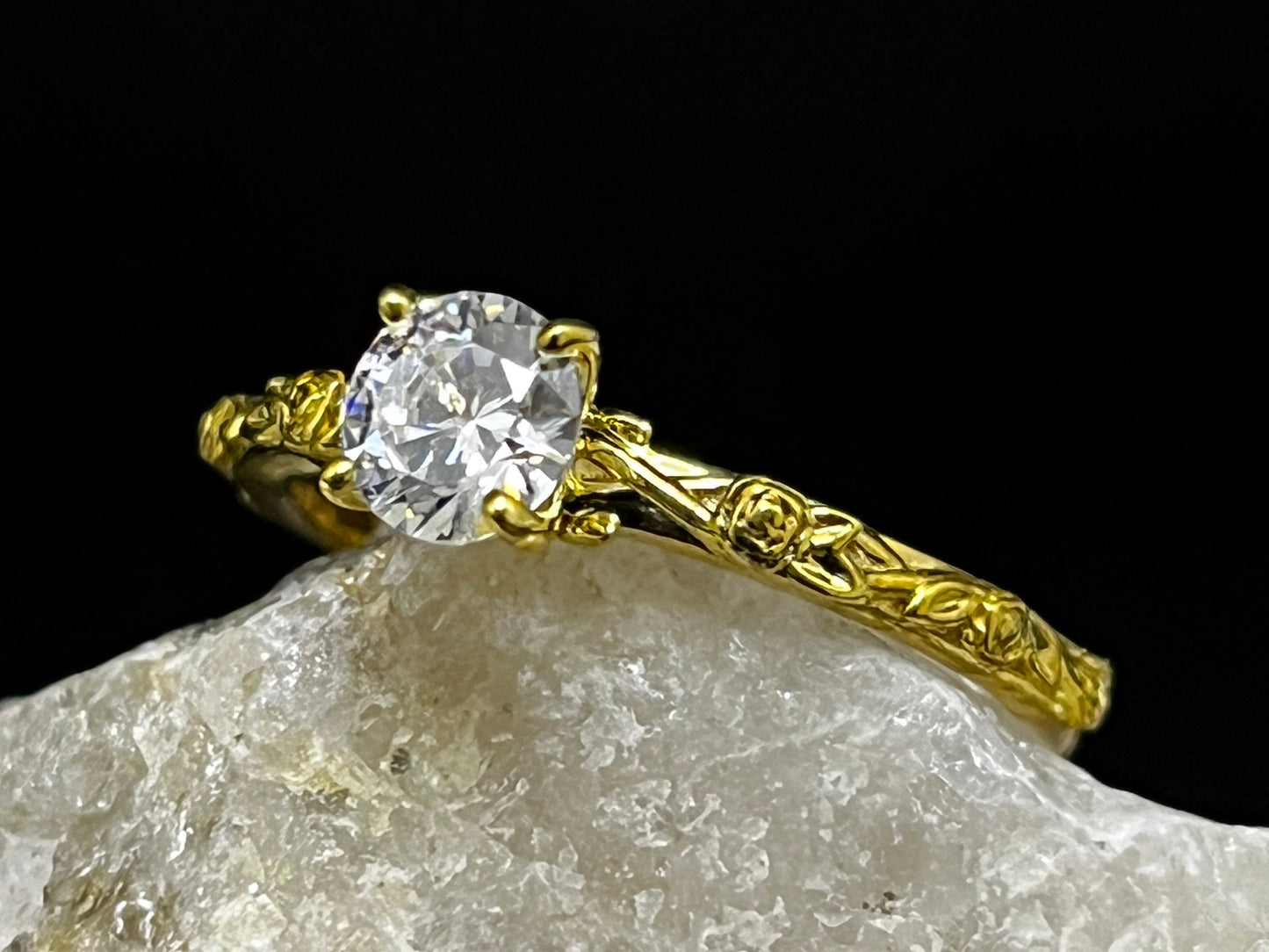Bague Rose | Bijouterie Laurence Joaillerie