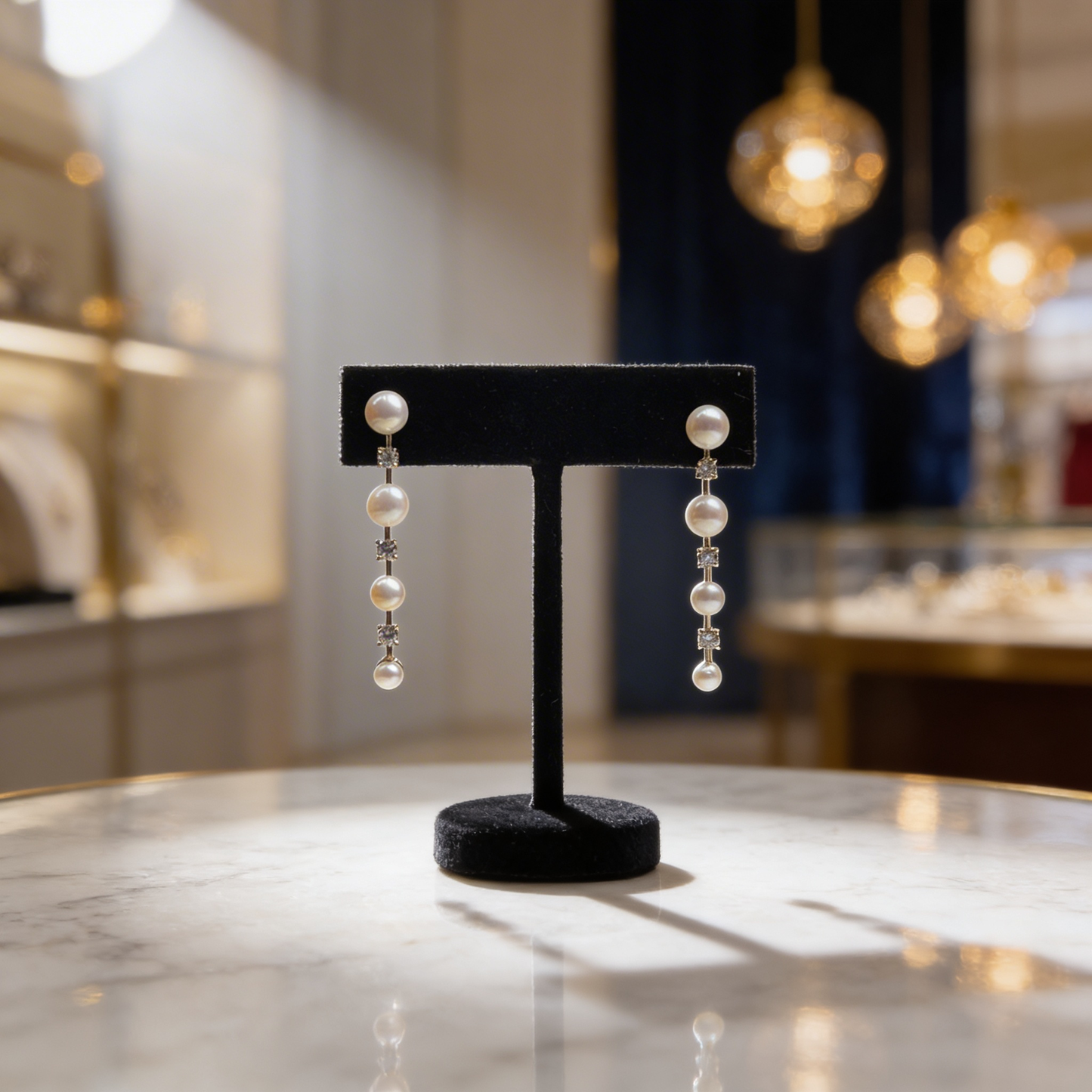 Boucles d'oreilles Rosée de Lumière