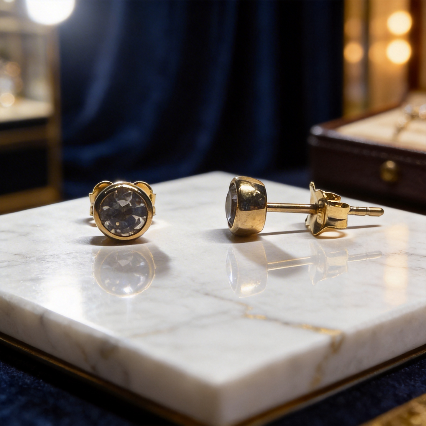 Boucles d'oreilles Divine - Or- Diamant de laboratoire