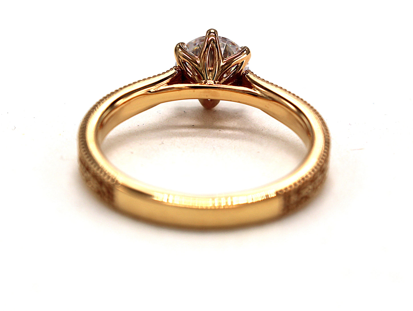 Bague Cachemire - Diamant de laboratoire