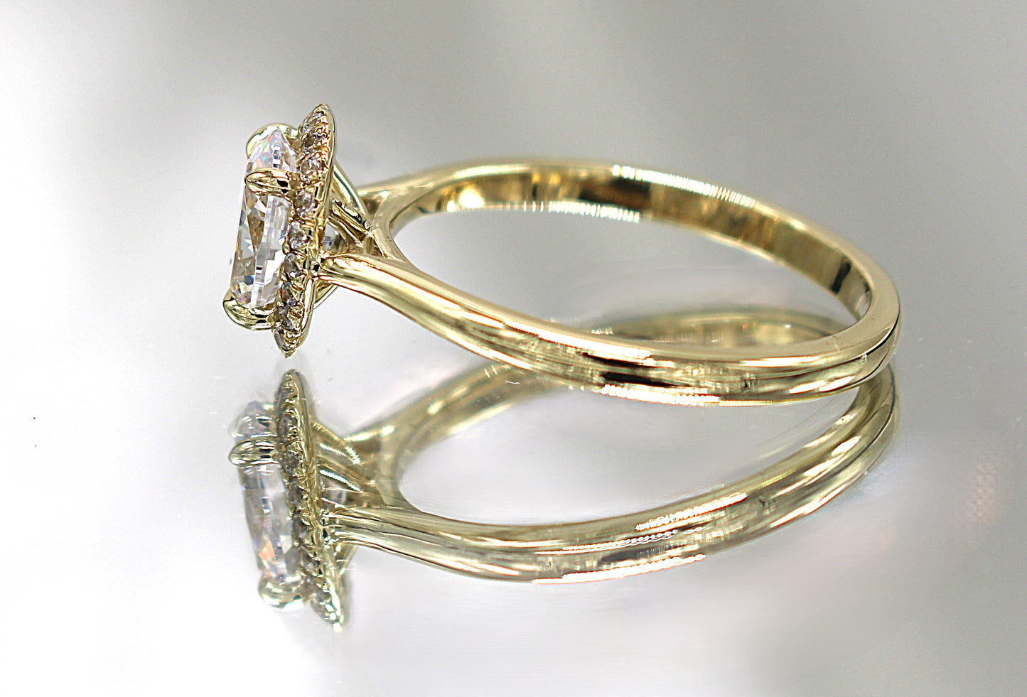 Bague Hanna saphir blanc | Bijouterie Laurence Joaillerie