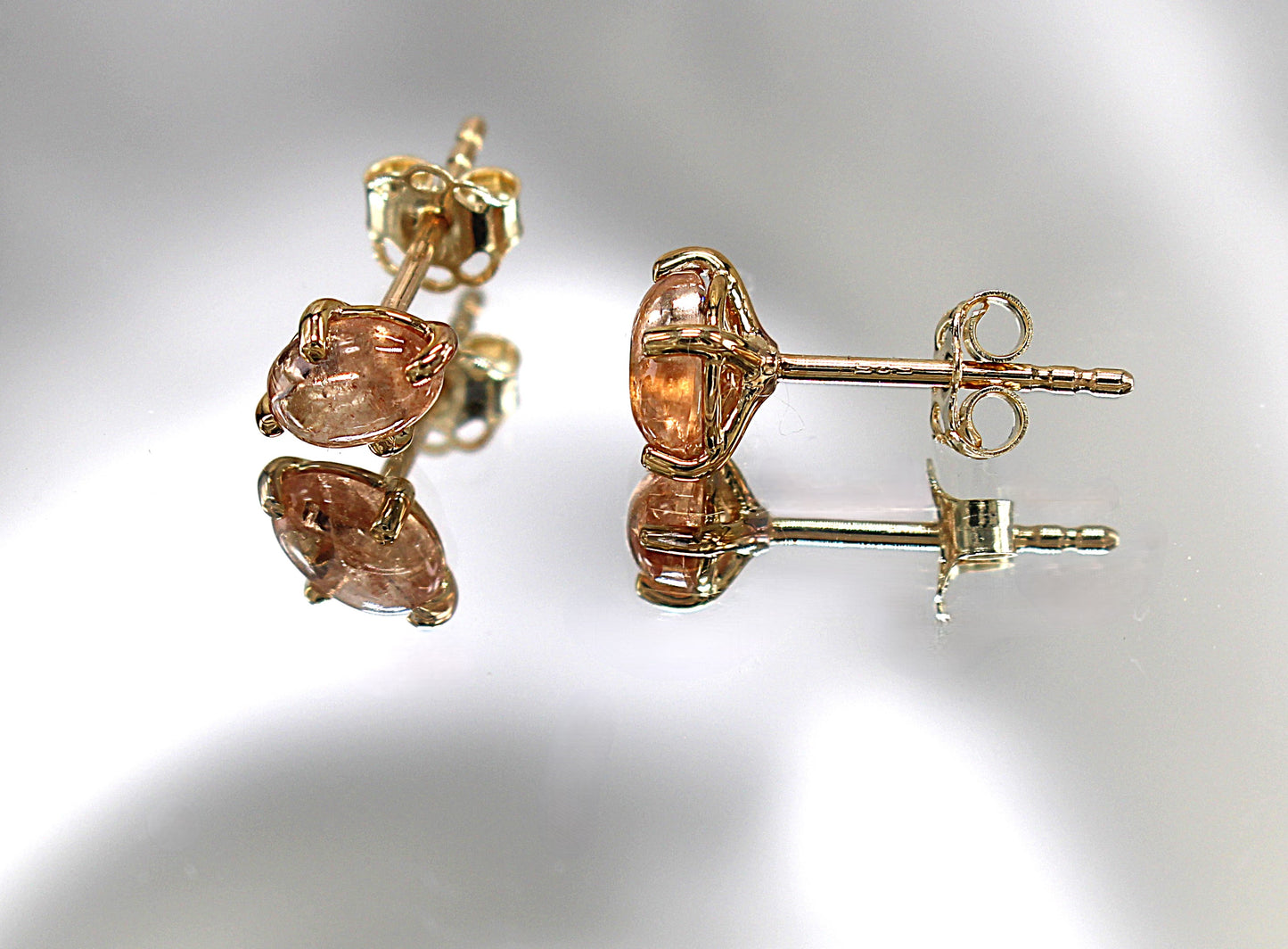 Boucles d'oreilles Charlie Grenat