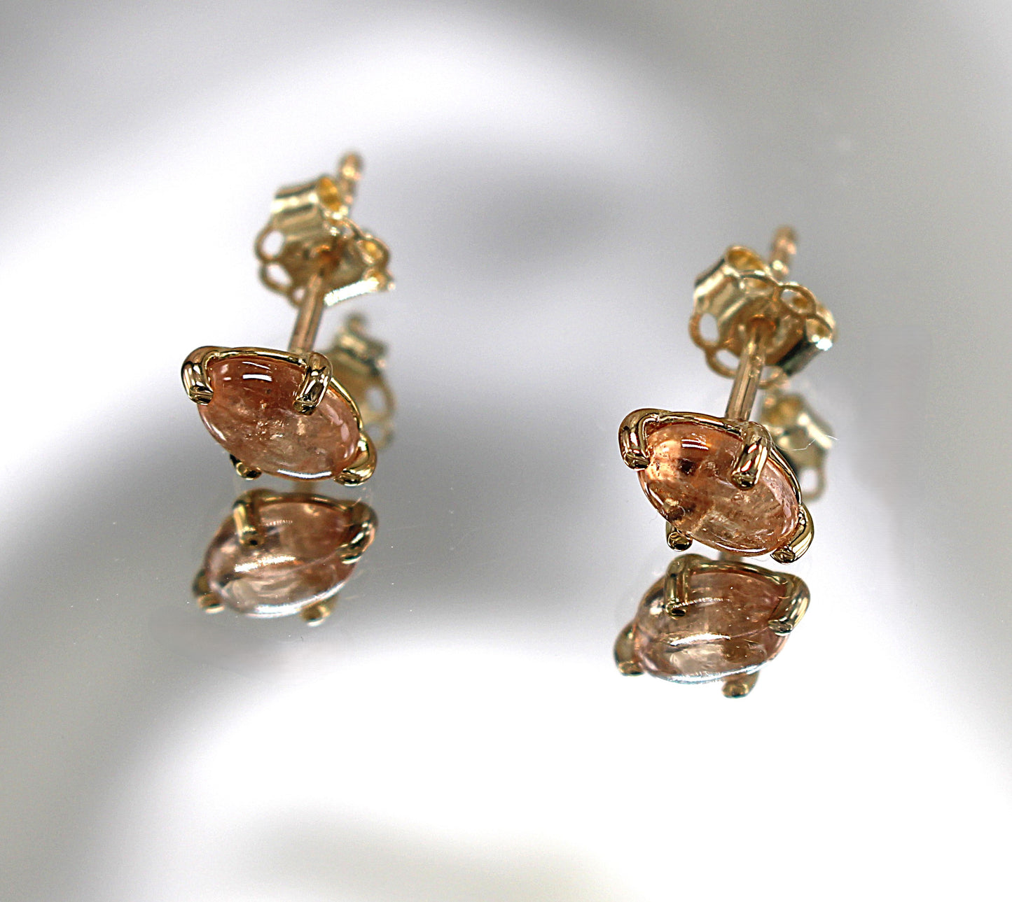 Boucles d'oreilles Charlie Grenat