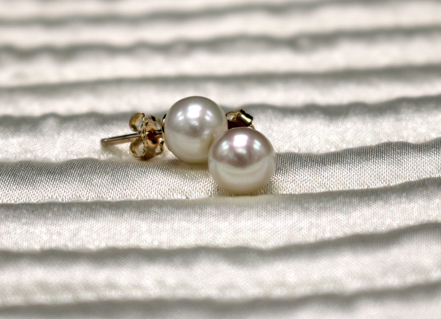 Boucles d'oreilles MIO perles de culture