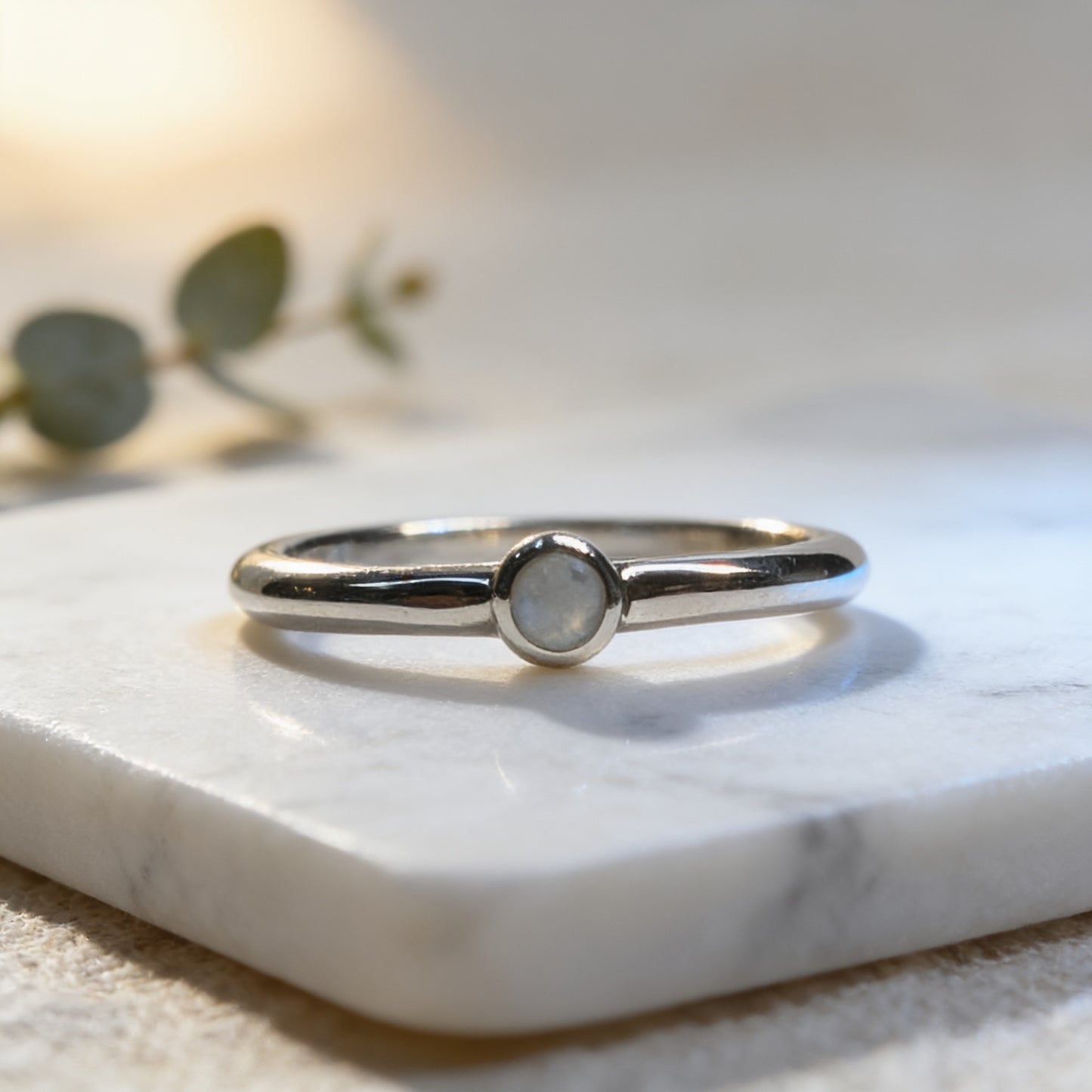 Bague Maman Lait Maternel (Argent)