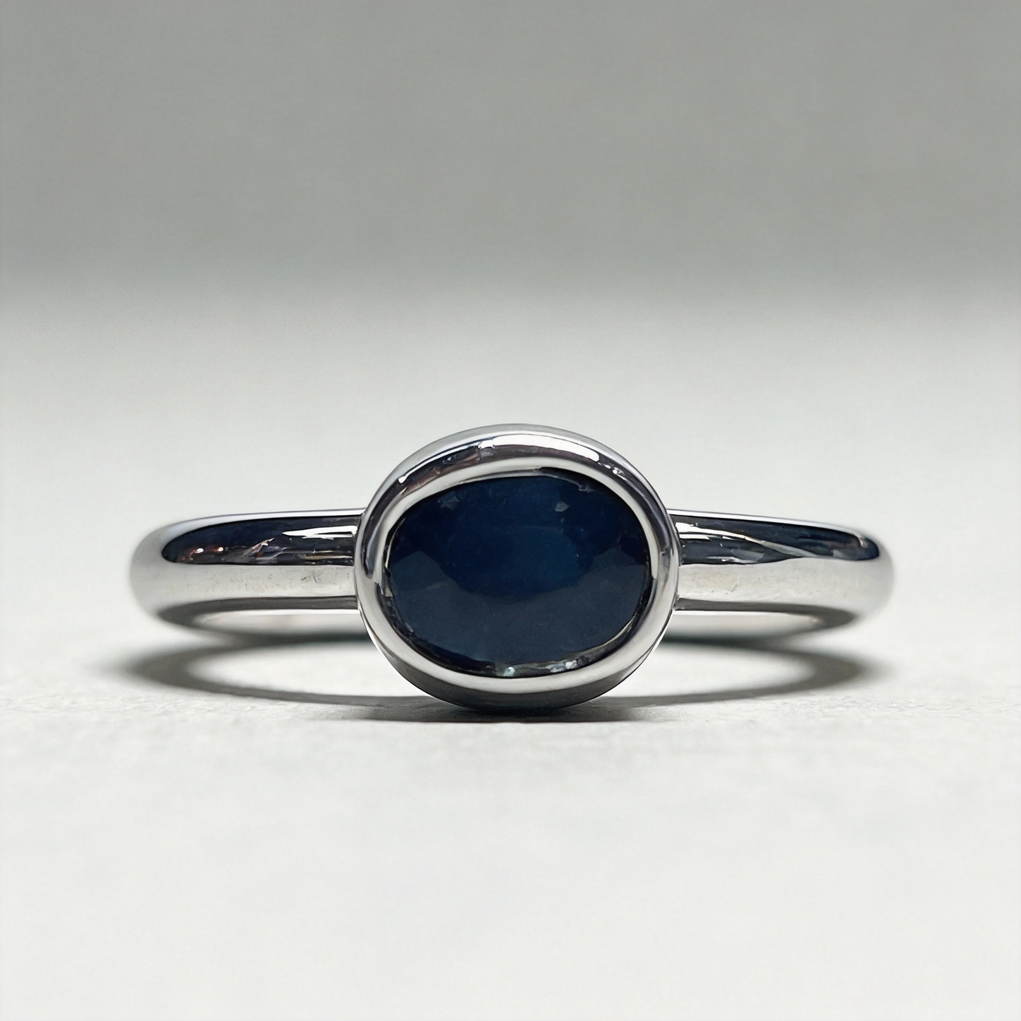 Bague Carole saphir noir