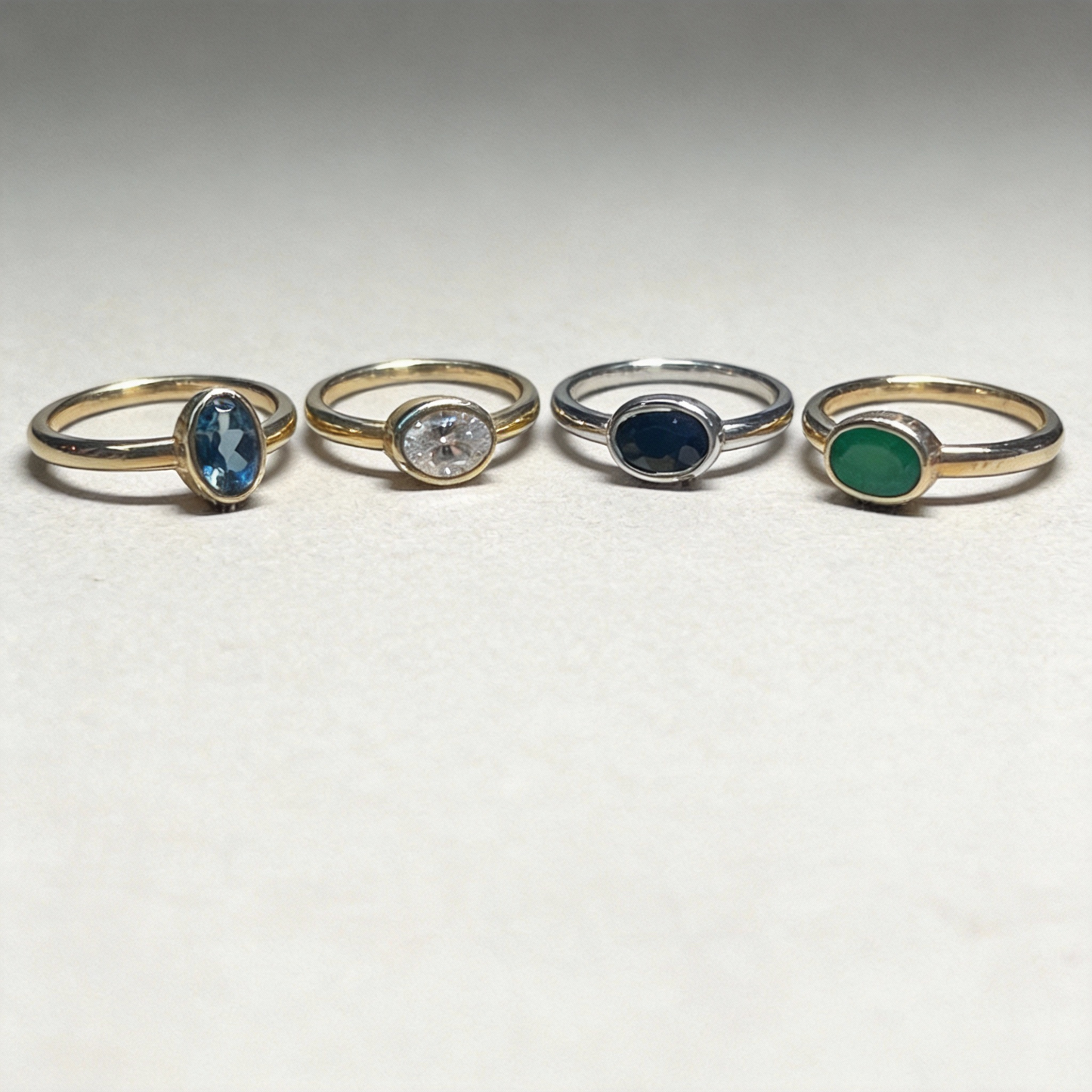 Bague Caroline -Lapis et diamants