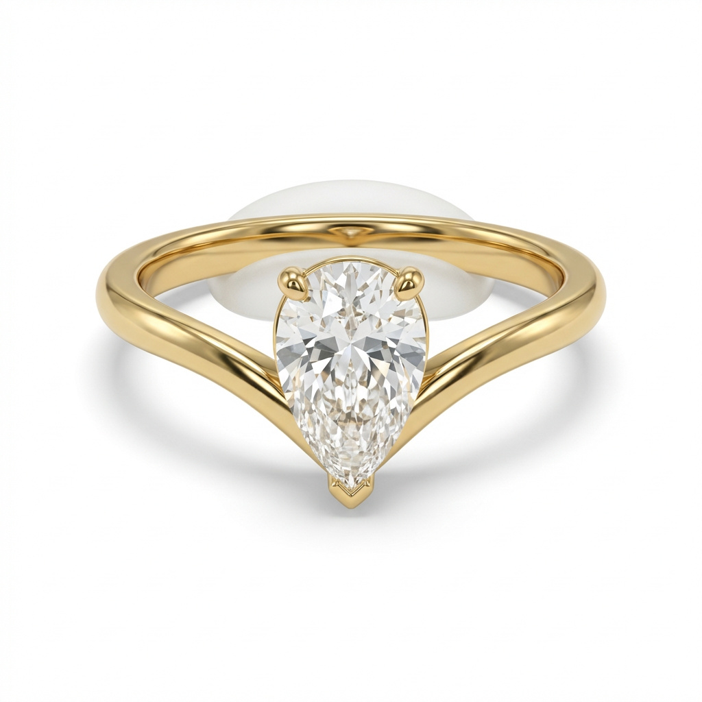 Bague Alba saphir blanc