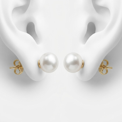 Boucles d'oreilles MIO perles de culture