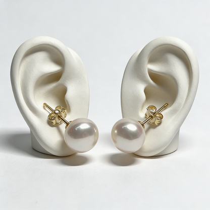 Boucles d'oreilles MIO perles de culture