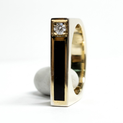 Bague Louis diamant naturel