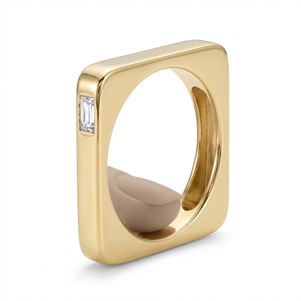 Bague  Noha diamant laboratoire