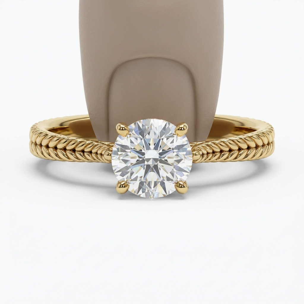 Bague Zoé diamant de laboratoire