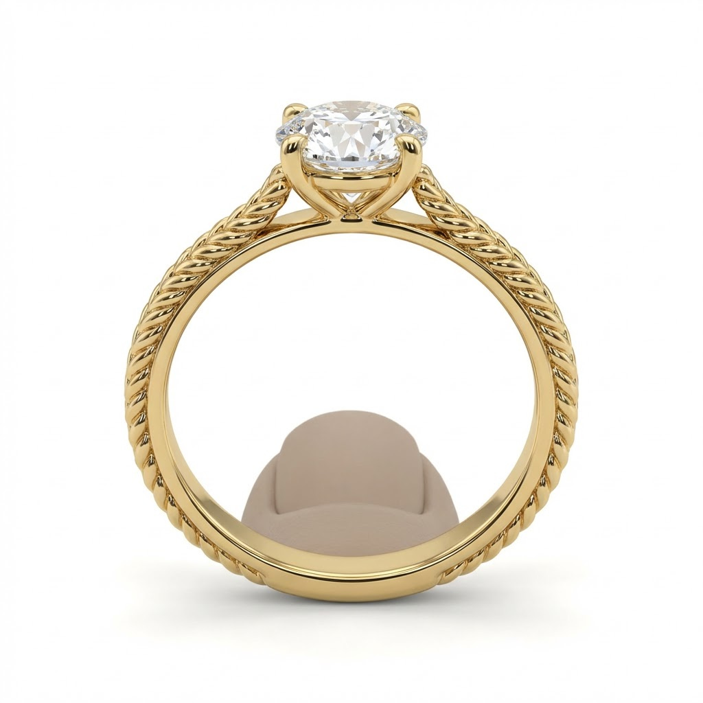 Bague Zoé diamant de laboratoire