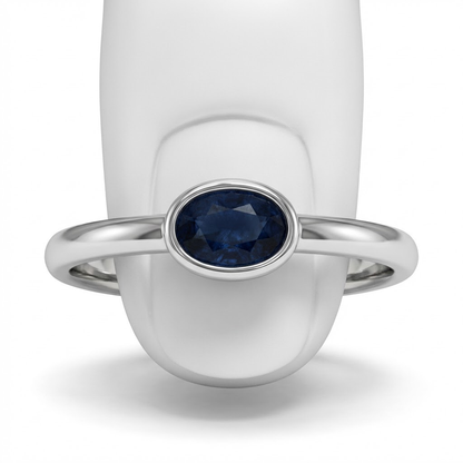 Bague Carole saphir noir