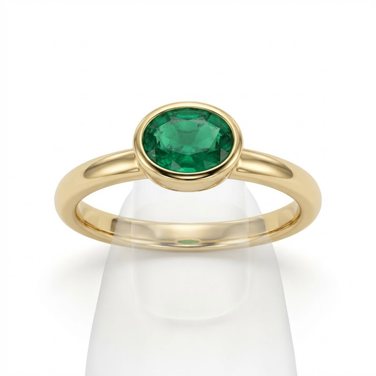 Bague Carole Émeraude