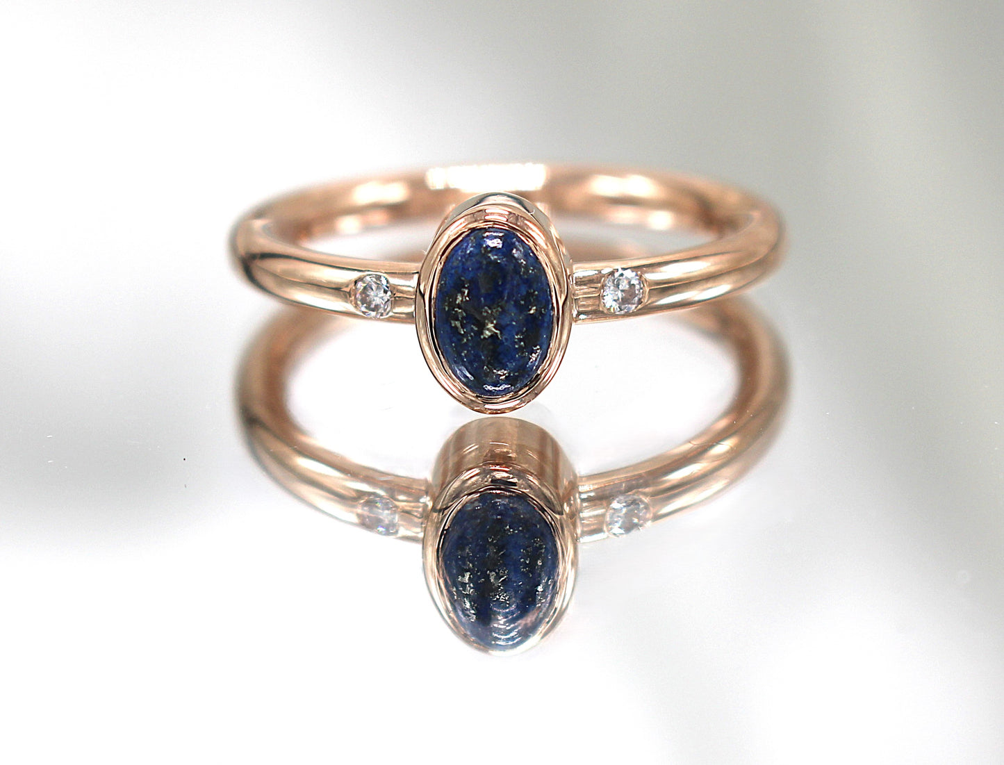 Bague Caroline -Lapis | Bijouterie Laurence Joaillerie