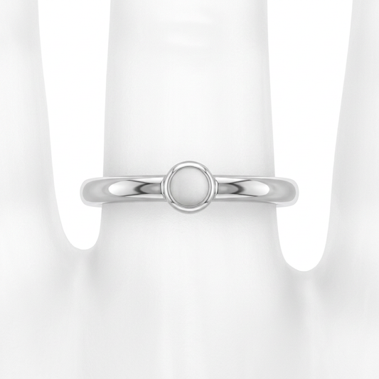 Bague Maman Lait Maternel (Argent)