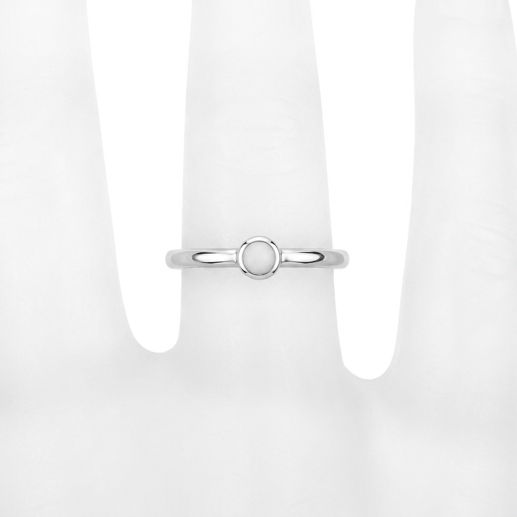 Bague Maman Lait Maternel (Argent)